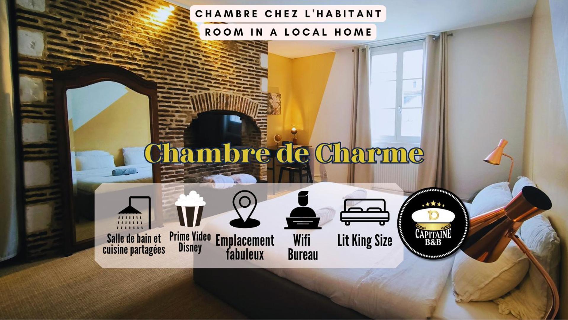 Chambre Privee Confort Charme Hypercentre Chez L'Habitant Troyes Exteriör bild